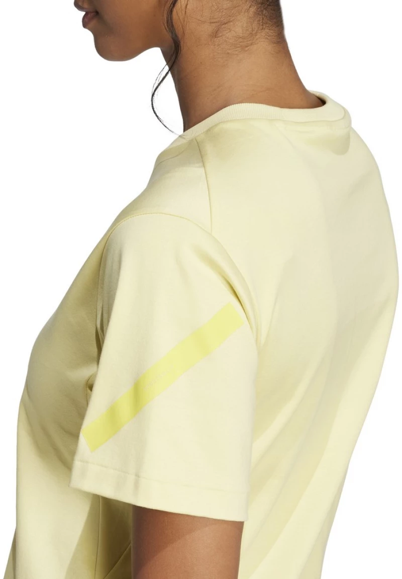 adidas W Z.N.E. TEE JC5400 ADIDAS Κίτρινο