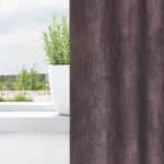 vidaXL Κουρτίνες Βελούδου 2 τμχ με Τσιμπίδες Καφέ 225x140 εκ