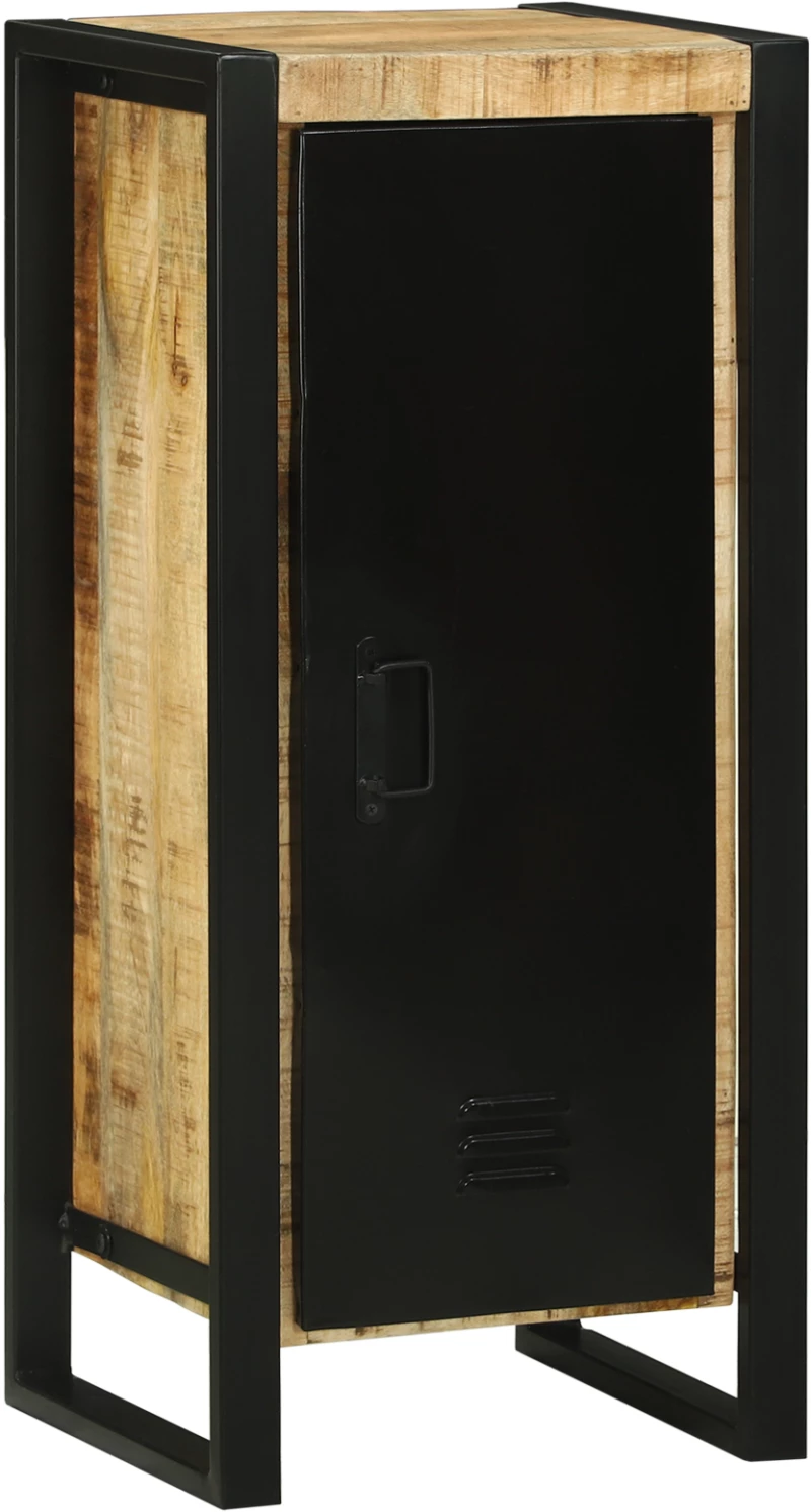 vidaXL Ντουλάπι Τοίχου 40x35x90 cm Μασίφ Άγριο Ξύλο Μάνγκο