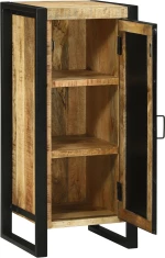 vidaXL Ντουλάπι Τοίχου 40x35x90 cm Μασίφ Άγριο Ξύλο Μάνγκο