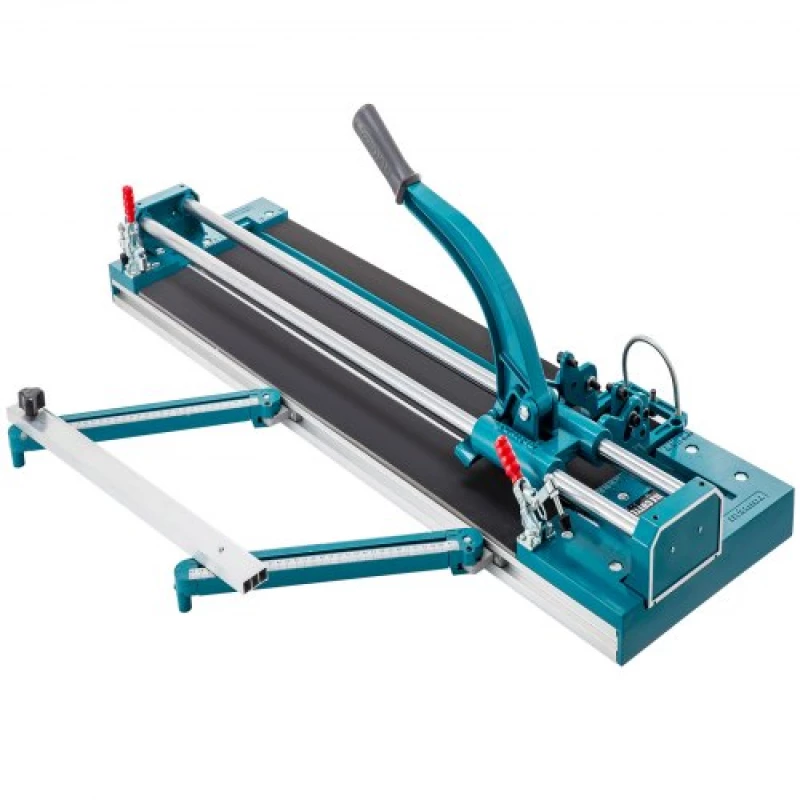 VEVOR 47Inch/1200mm Tile Cutter Double Rail Manual Tile Cutter 3/5 in Cap w/ Precise Laser Positioning Manual Tile Cutter Tools for Precision Cutting
