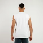 BE:NATION Essentials Sleeveless Tee 04312501-02 BENATION Λευκό