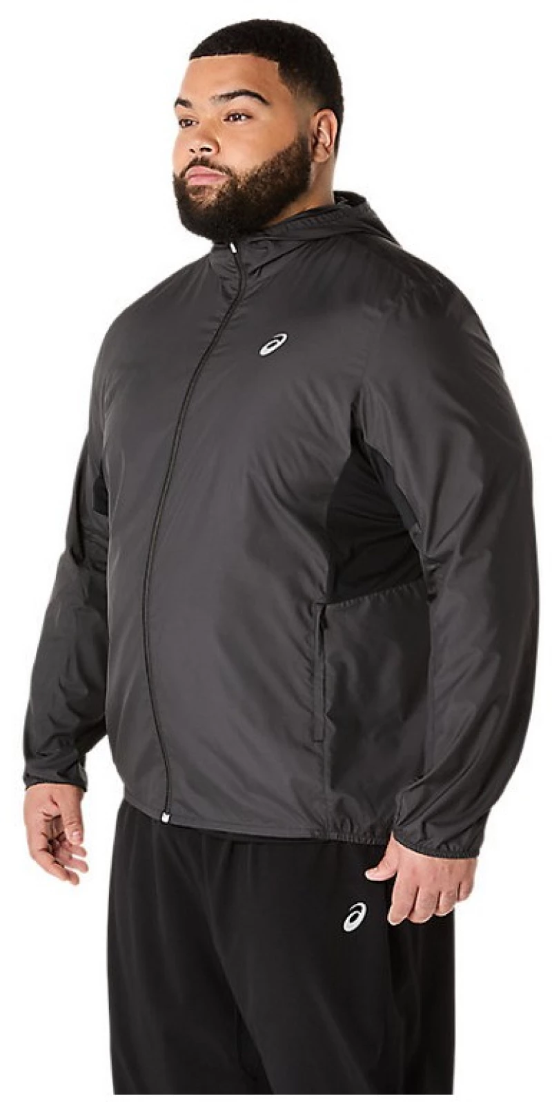 ASICS CORE JACKET Μπουφάν 2011D216-001M ASICS Μαύρο