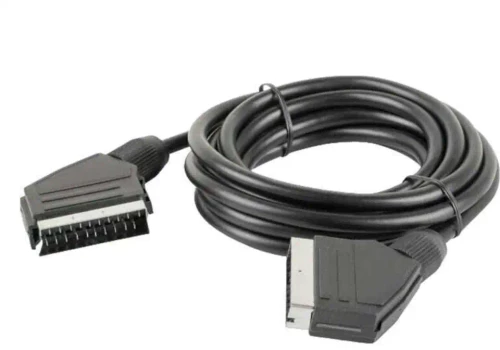 Καλώδιο Scart (M) Σε Scart (Μ) Run & Teng 1.5m Μαύρο