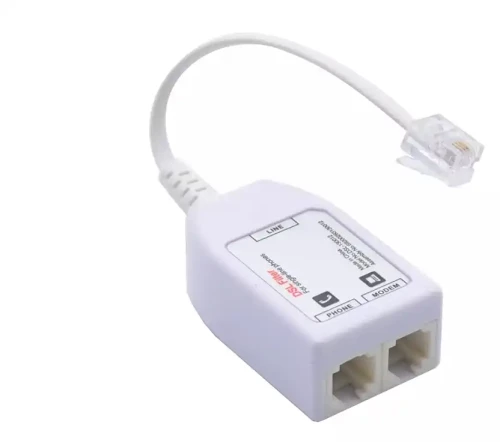 VDSL Splitter Με Φίλτρο RJ11 Λευκό (ADSL-06)