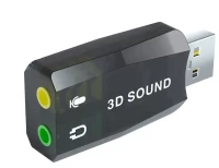 Εξωτερική USB Κάρτα Ήχου 5.1 Έξοδος Μικροφώνου & Ακουστικού (CAB-U036)