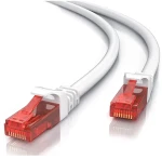 Καλώδιο Δικτύου CAB-N221 Cat 6 U/UTP CCA 24AWG 7.5m Γκρι