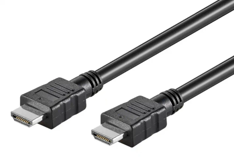 Καλώδιο HDMI GOOBAY 1.4V Ethernet 4K 30Hz 5m Μαύρο (58443)