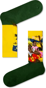 Unisex Κάλτσες Yellow Africa