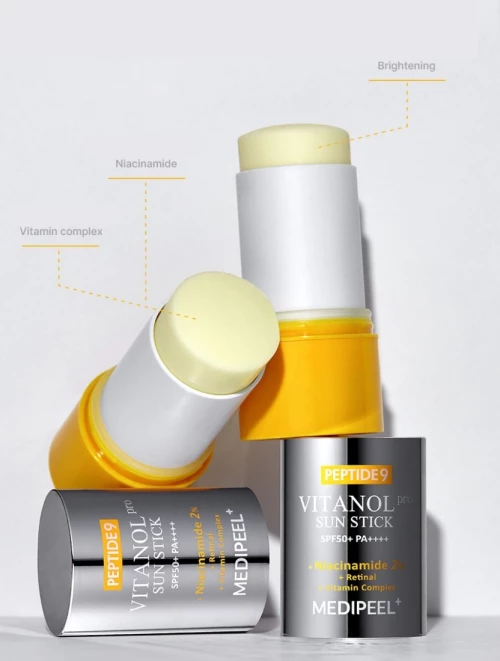 MEDI PEEL Peptide 9 Vitanol Sun Stick Pro SPF50+ PA++++ 23gr