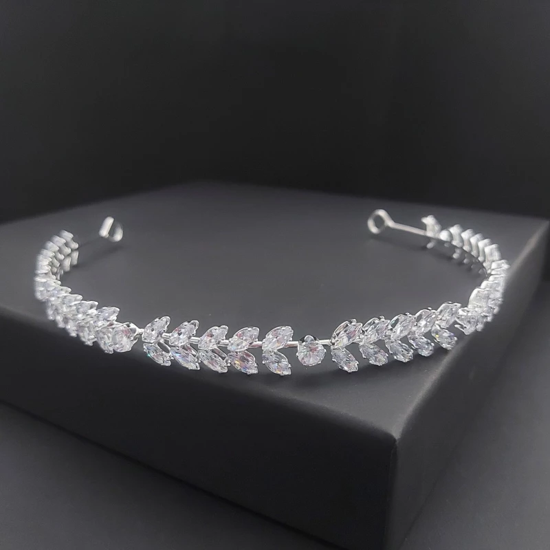Νυφικό headpiece Zircon 1.2 cm