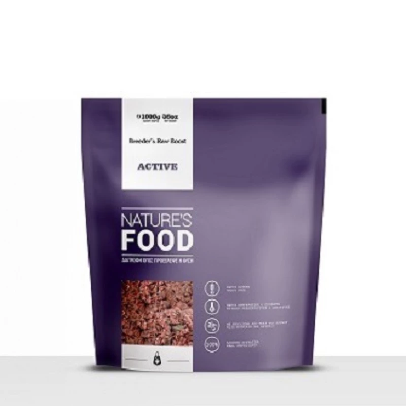 Nature's Food - Active Breeder’s Raw Boost Barf κοτόπουλο - 1KG
