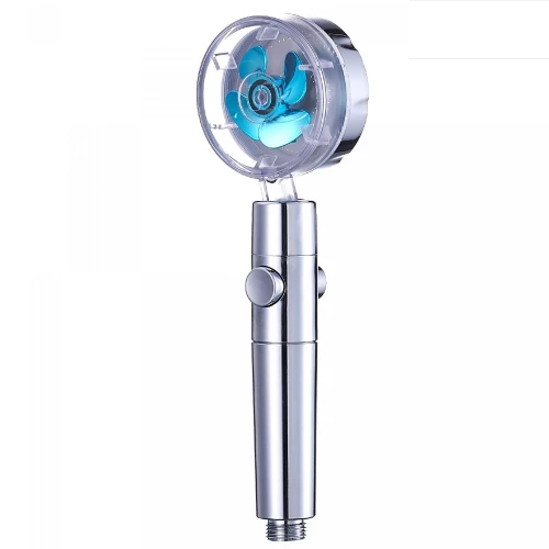 Κεφαλή Ντους TurboCharger Μπλε Herzberg HG-8087-BLU