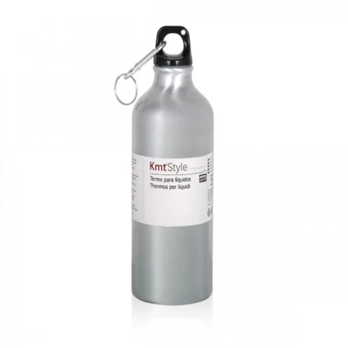 500ml  Ανοξείδωτο Αθλητικό Μπουκάλι Θερμός 21x6.5cm - Ασημί