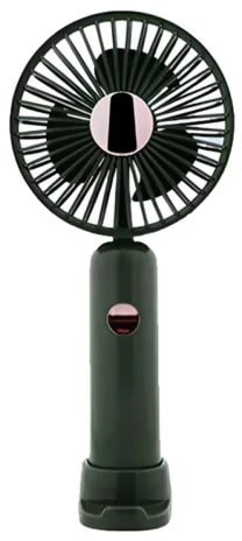 Μίνι Επαναφορτιζόμενος Ανεμιστήρας με Βάση Κινητού 20.2 x 5.5 x 9.2cm - Μαύρος SDS-27508