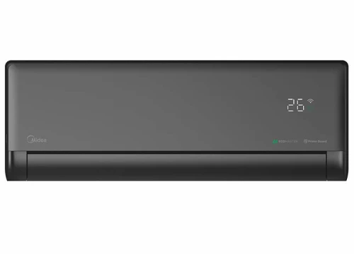 Midea Solstice EZB-18RD6-I/EZ-18RD6-O Black Κλιματιστικό Inverter 18000Btu AI EcoMaster