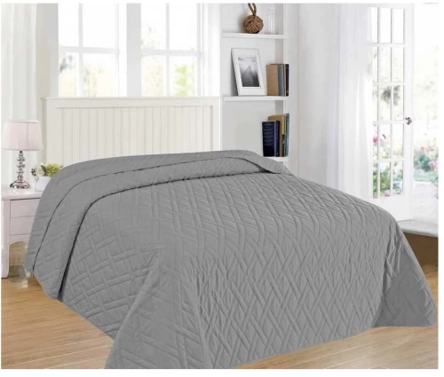 ΚΟΥΒΕΡΛΙ ΜΟΝΟ (ΑΡΜΟΝΙΑ GREY) - ADAM HOME ΑΡΜΟΝΙΑ GREY / 100% MICROFIBER (ΥΦΑΣΜΑ)