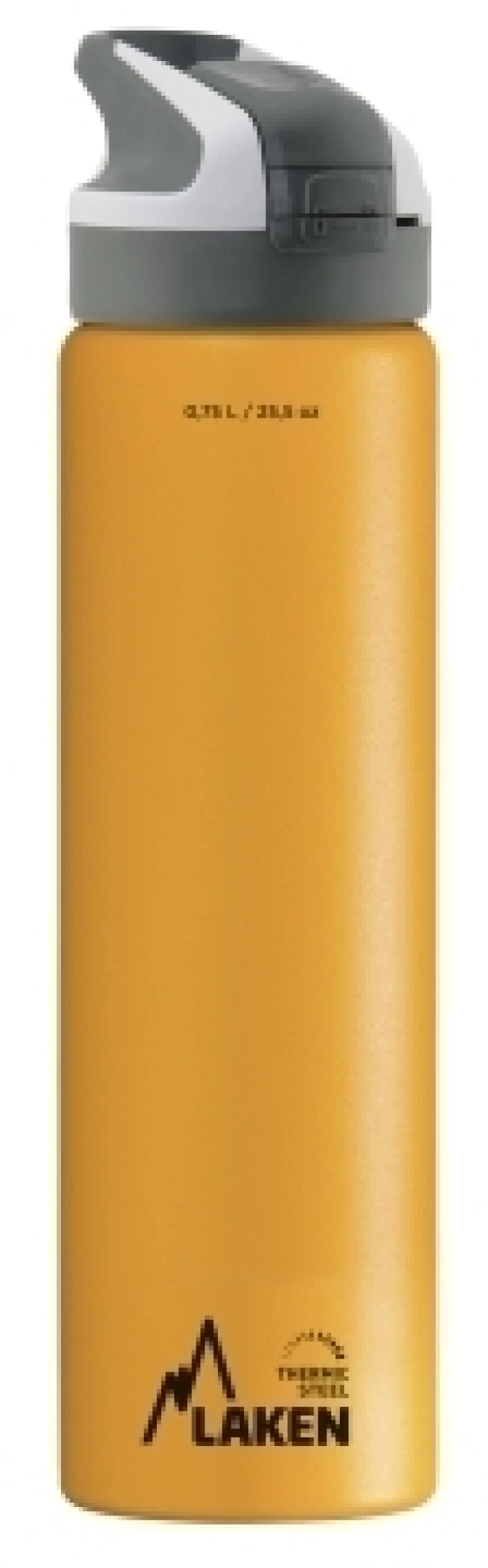 Laken Θερμός Υγρών με Πώμα Summit 750ml Κίτρινο