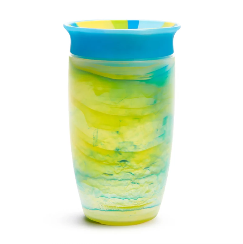 Munchkin Παιδικό Κύπελλο Miracle Sippy Tropical Swirl 12m+ Blue/Yellow 296ml