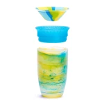 Munchkin Παιδικό Κύπελλο Miracle Sippy Tropical Swirl 12m+ Blue/Yellow 296ml