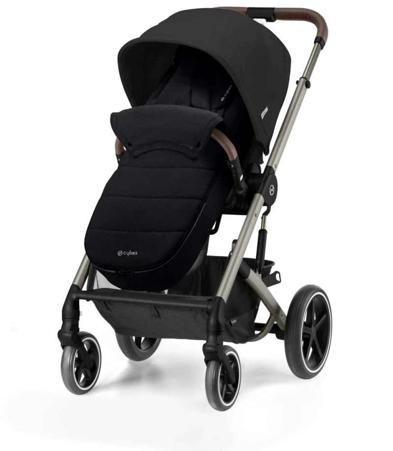Cybex Ποδόσακος Καροτσιού Gold, Black