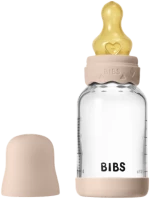 Bibs Ολοκληρωμένο Σετ Γυάλινο Μπιμπερό Latex Boheme Blush 120ml