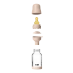Bibs Ολοκληρωμένο Σετ Γυάλινο Μπιμπερό Latex Boheme Blush 120ml