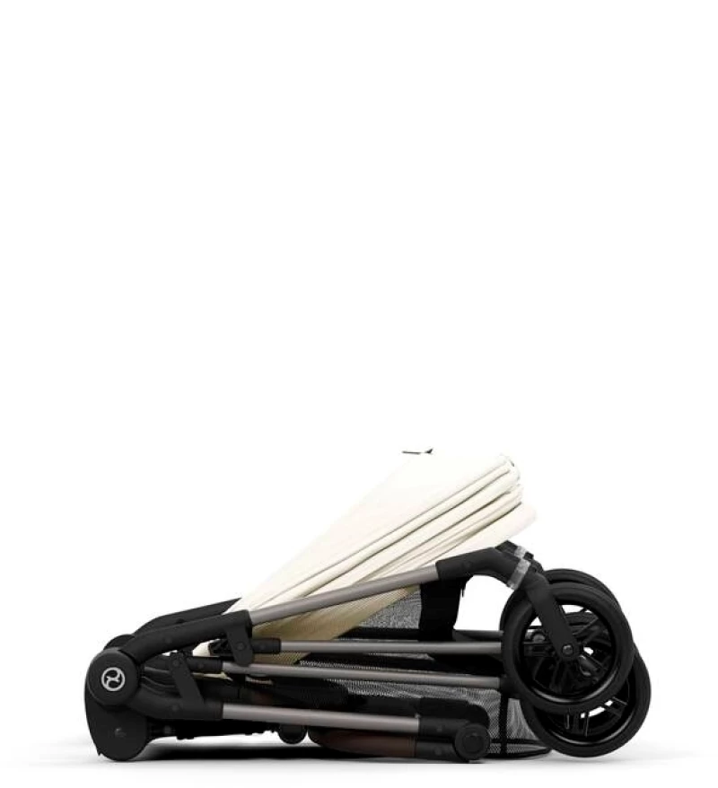 Cybex Καρότσι Melio, Canvas White