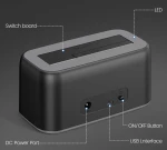 ORICO docking station για 2.5" ή 3.5" SATA HDD/SSD 6819C3-V1, 5Gbps, μαύρο
