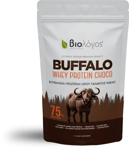 Πρωτεΐνη Buffalo Whey Choco 500g