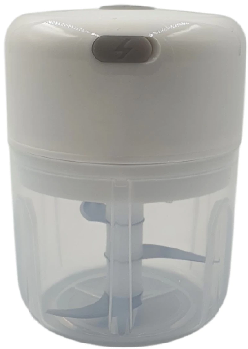 Naxius Μίνι Πολυκόφτης 250ml Επαναφορτιζόμενος NXFCSR-01 Άσπρο Naxius