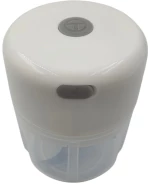 Naxius Μίνι Πολυκόφτης 250ml Επαναφορτιζόμενος NXFCSR-01 Άσπρο Naxius