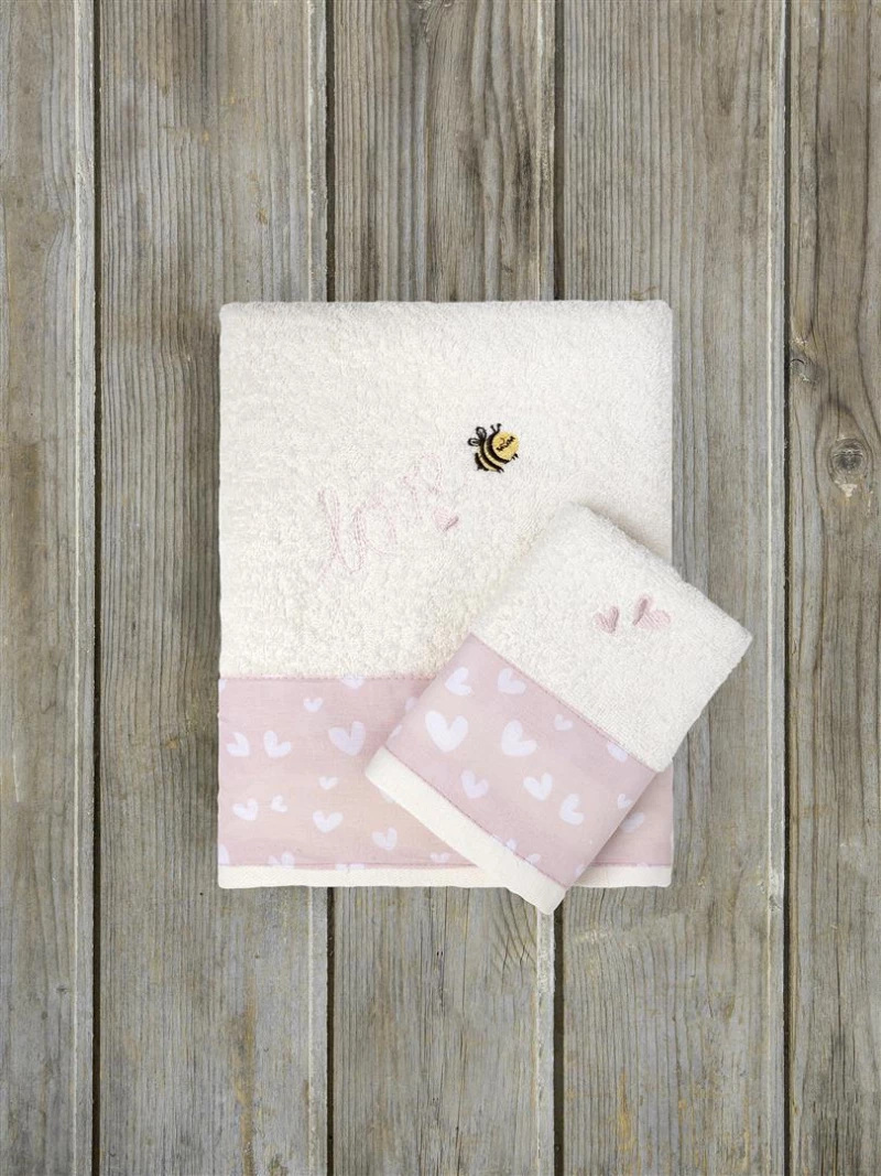 Σετ πετσέτες 2τεμ Kocoon Bee Love - Σετ 2τεμ