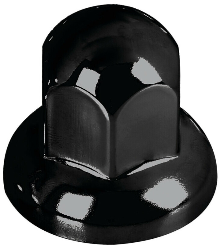 Lampa ΚΑΠΑΚΙΑ ΠΑΞΙΜΑΔΙΩΝ/ΜΠΟΥΛΟΝΙΩΝ ΦΟΡΤΗΓΟΥ DOME ΣΤΡΟΓΓΥΛΑ STAINLESS STEEL Φ33mm ΜΑΥΡΟ LAMPA - 40 ΤΕΜ. L9768.1