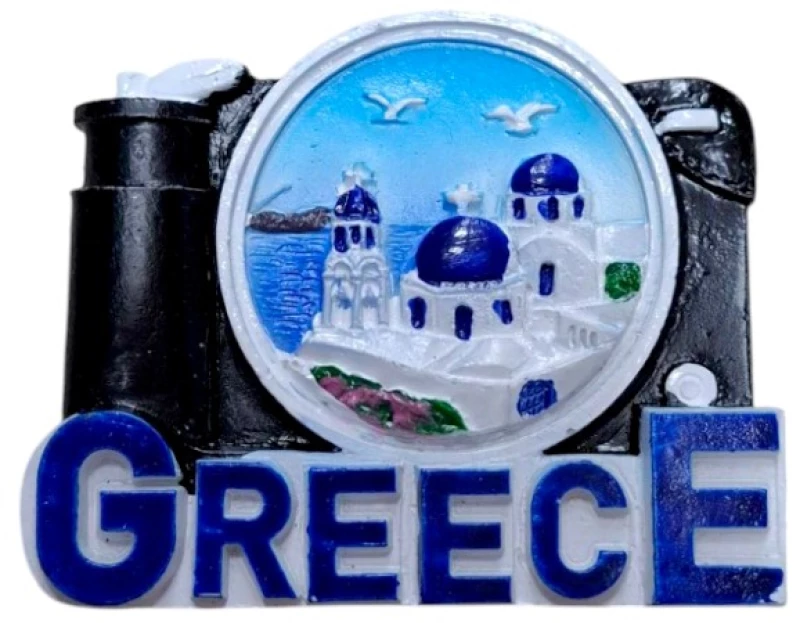 Τουριστικό μαγνητάκι Souvenir - Σετ 12pcs - Greece - 678467