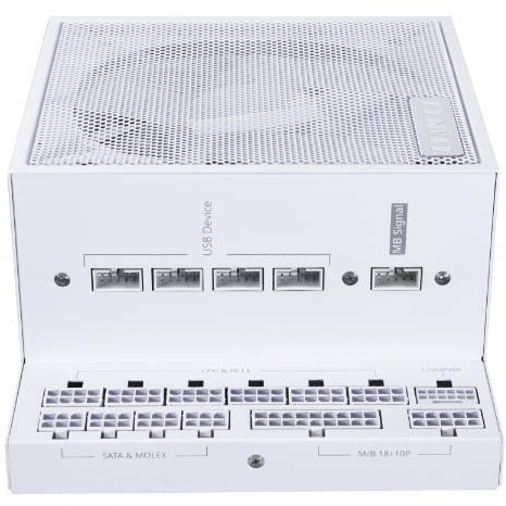 Power Supply|LIAN LI|EDGE850|850 Watts|Efficiency 80 PLUS PLATINIUM|PFC Active|G9P.EG0850.WE00.EU
