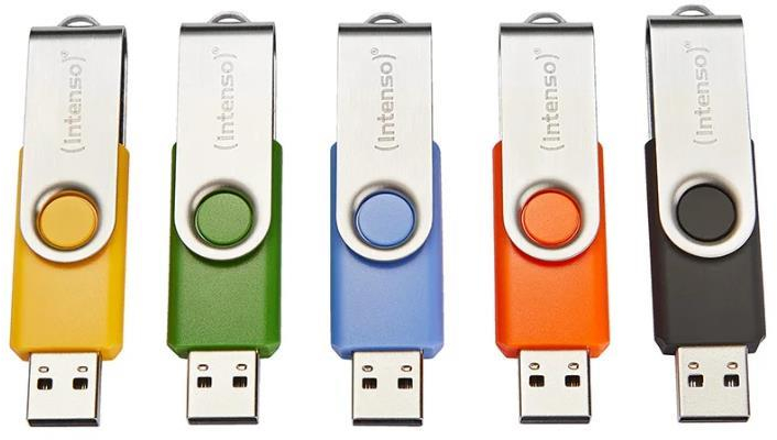 MEMORY DRIVE FLASH USB2 5X32GB/MULTIPACK 3503585 INTENSO