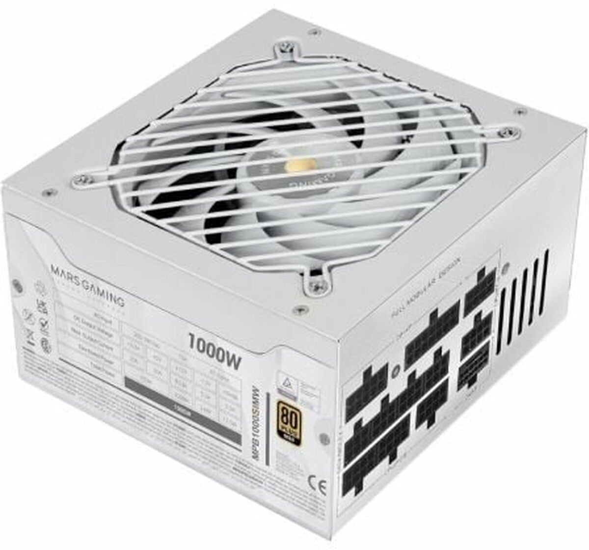 Τροφοδοσία Ρεύματος Mars Gaming MPB1000SIMW ATX 1000 W 80 Plus Gold
