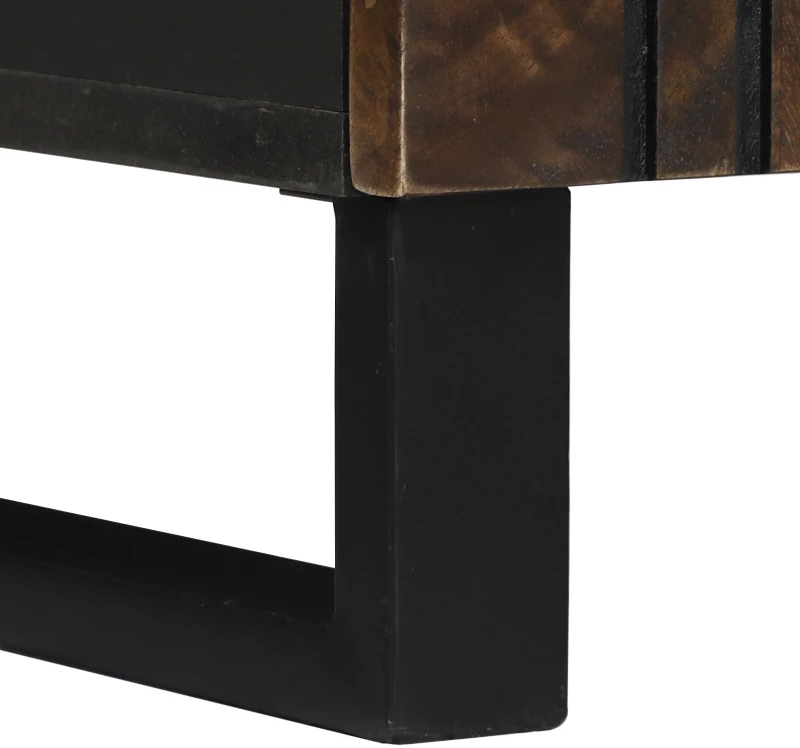 vidaXL Έπιπλο Μπάνιου 38x33.5x58 cm Μασίφ Ξύλο Καρυδιά