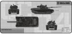 Χαλί ποντικιών Yenkee DEFENDER YPM WT90