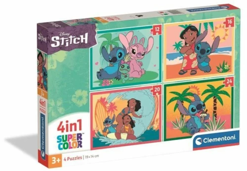 Παζλ Clementoni Stitch (4 Μονάδες)