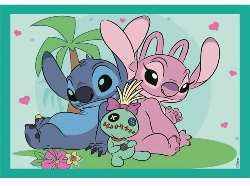 Παζλ Clementoni Stitch (4 Μονάδες)