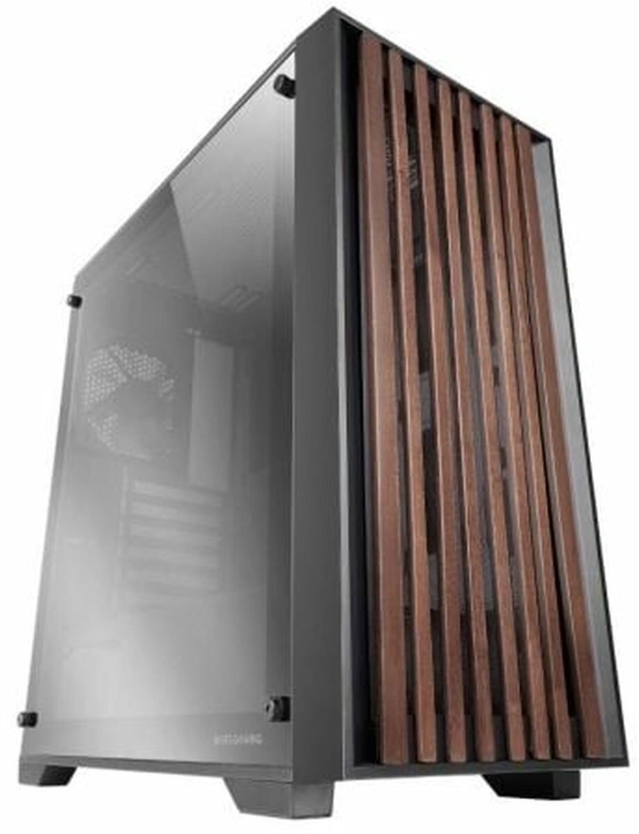 Κουτί Μέσος Πύργος ATX Mars Gaming MCWOODDC Μαύρο