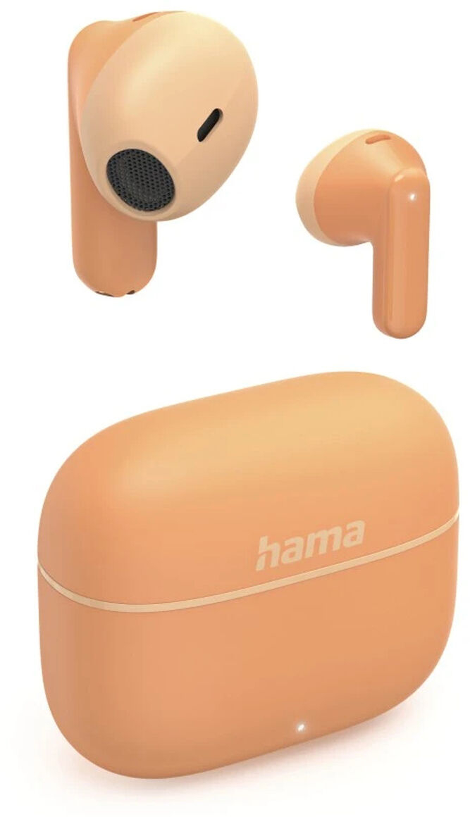 Ασύρματα Ακουστικά με Θήκη Φόρτισης Hama 00221757 Πορτοκαλί