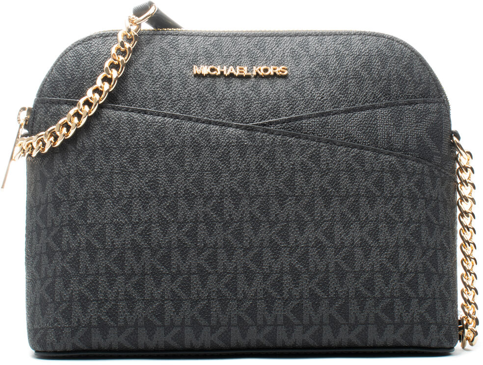 Τσάντα Ώμου Michael Kors Jet Set Travel Μαύρο 22 x 18 x 10 cm