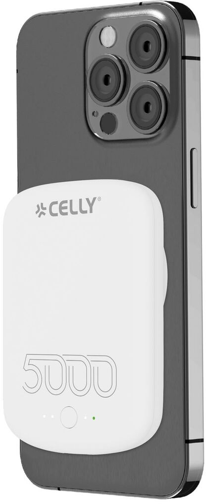 Powerbank Celly MAGPB5000PROWH Λευκό 5000 mAh