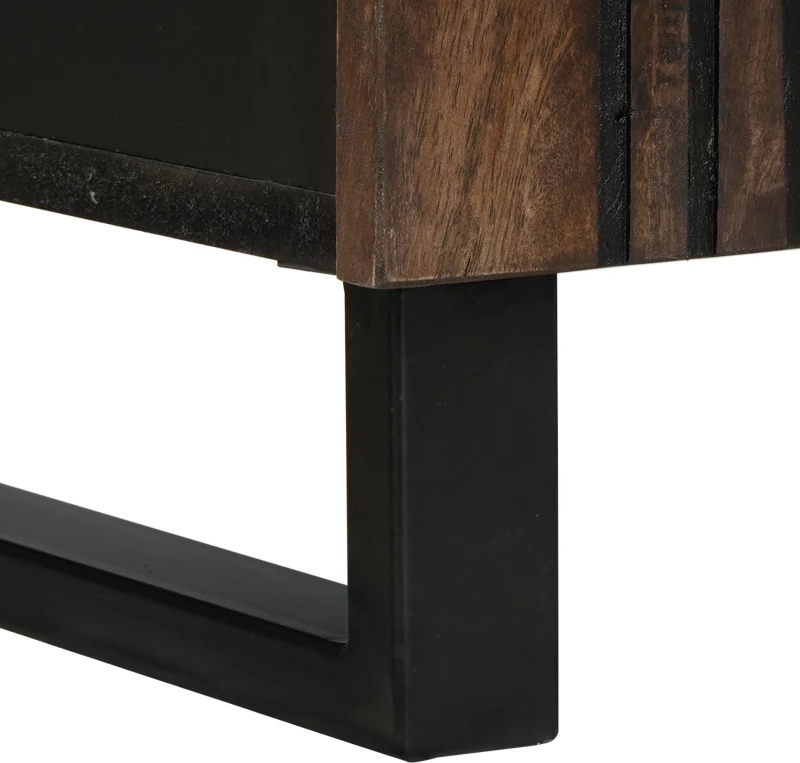 vidaXL Ξύλινη ντουλάπα 60x33.5x75 cm Μασίφ Ξύλο Μάνγκο