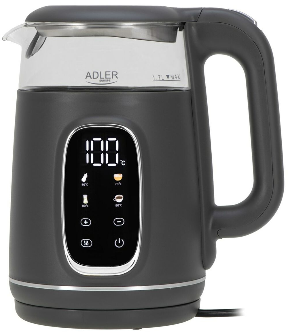 Βραστήρας Adler AD 1305gs Γκρι Ασημί 2200 W 1,7 L