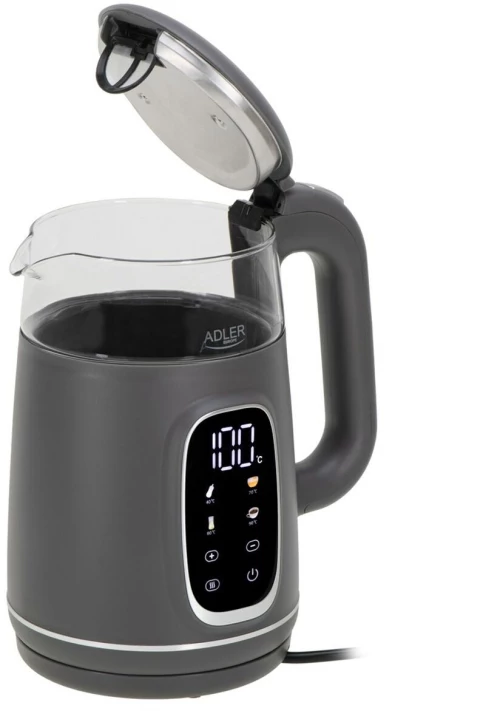 Βραστήρας Adler AD 1305gs Γκρι Ασημί 2200 W 1,7 L