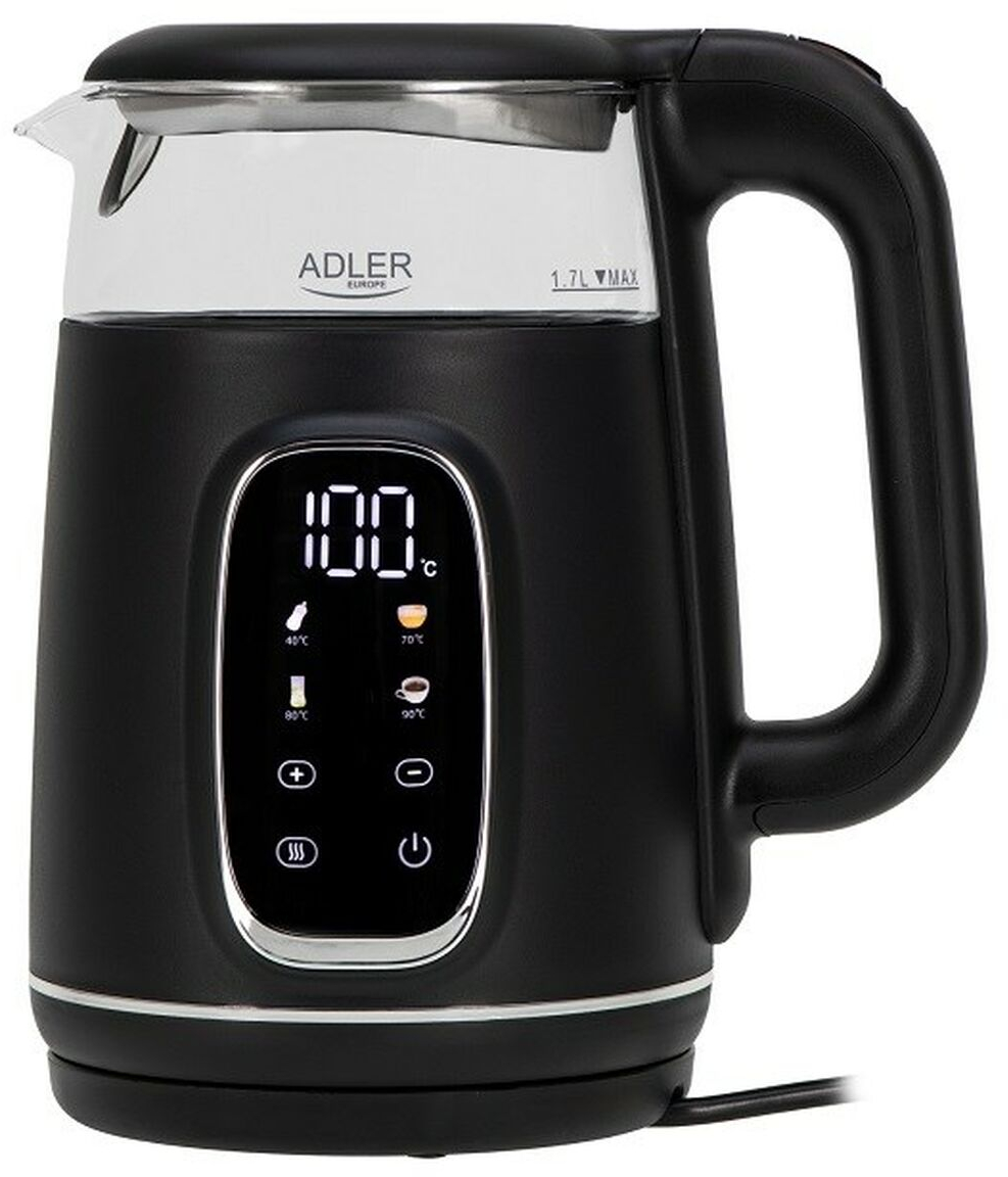Βραστήρας Adler AD 1305bs Μαύρο Ασημί 2200 W 1,7 L